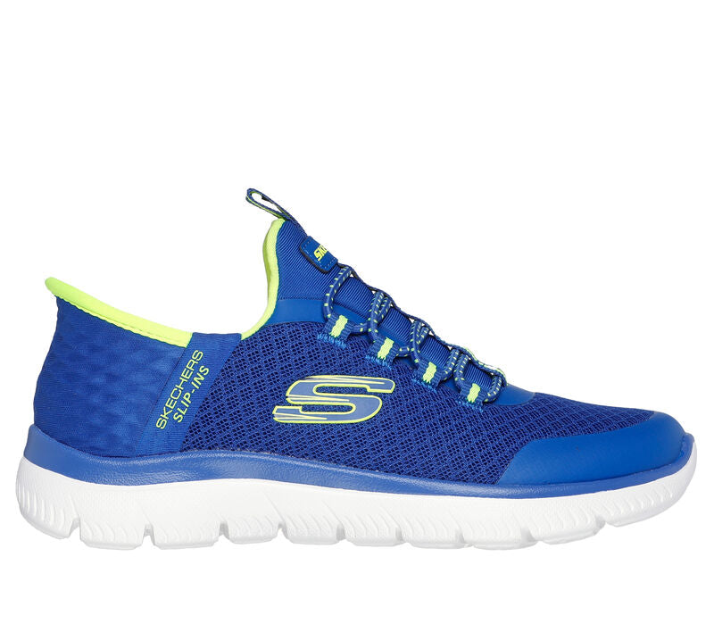 Skechers Slip-ins - Summits High Range Blue-Lime