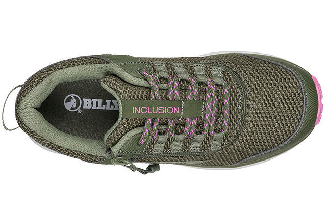 Billy Footwear (Womens) -  Inclusion Trail Olive/Pink