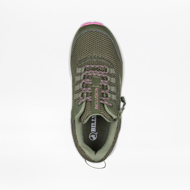 Billy Footwear (Womens) -  Inclusion Trail Olive/Pink