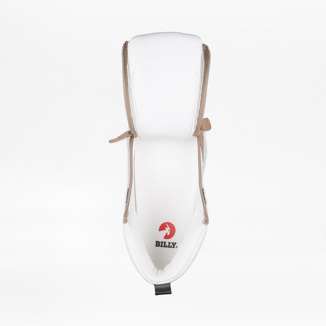 Billy Footwear (Womens)  - White/Tan/Black Comfort DZ High