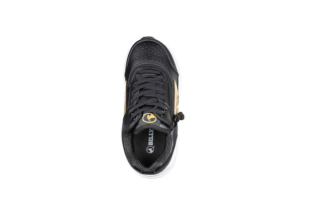 Billy Footwear (Kids) - Goat Hoop Black/Gold