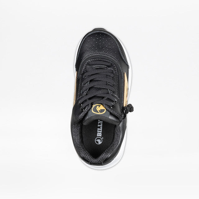 Billy Footwear (Kids) - Goat Hoop Black/Gold