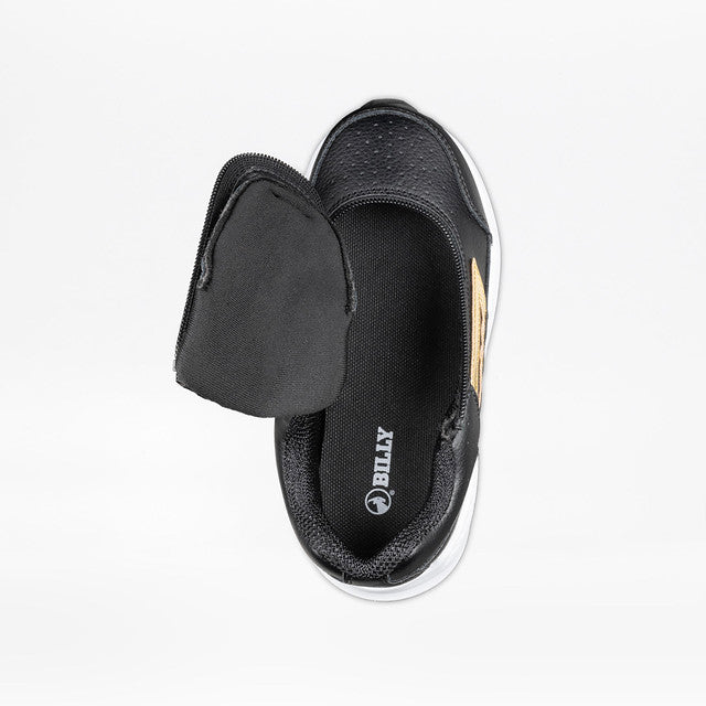 Billy Footwear (Kids) - Goat Hoop Black/Gold