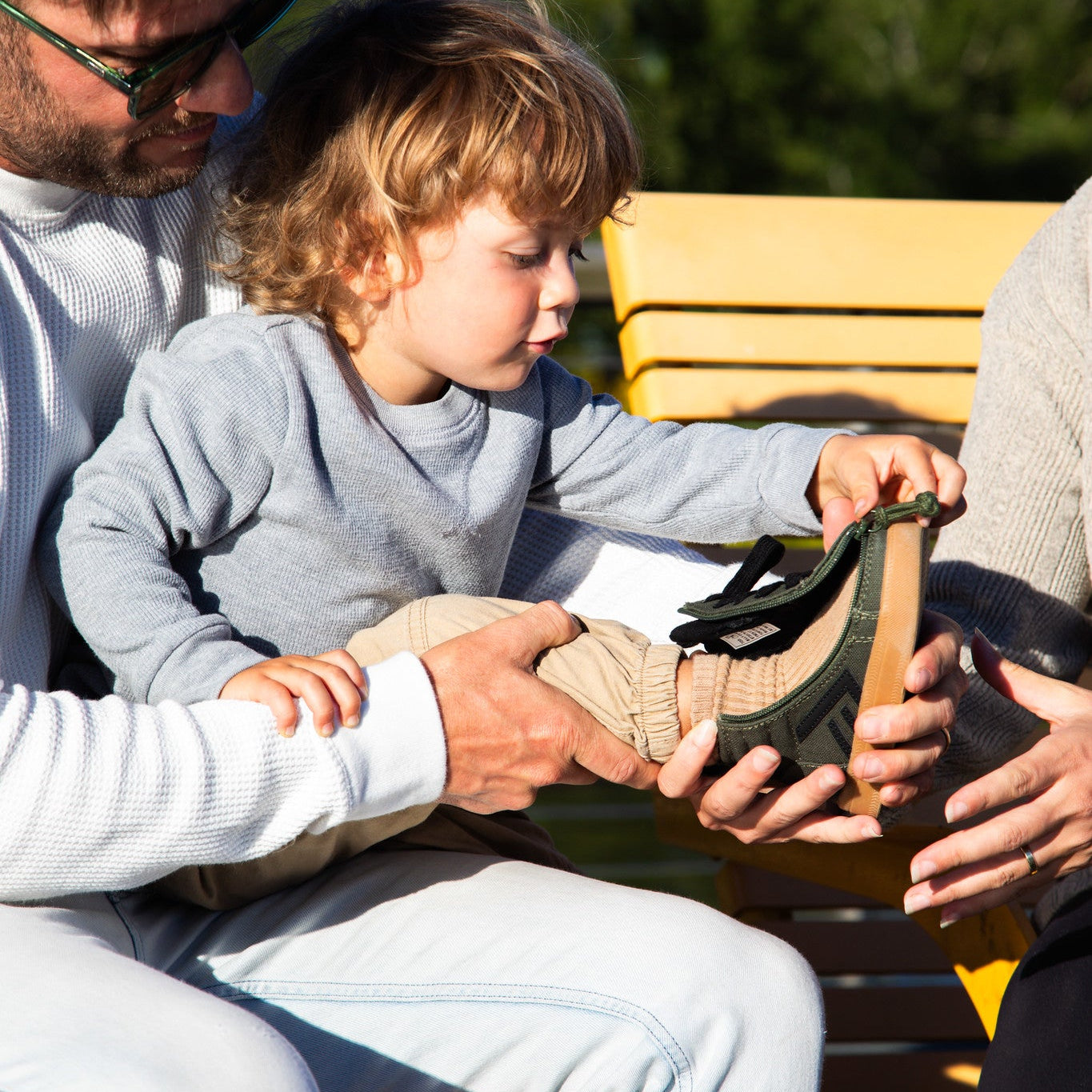 Billy Footwear (Kids) - High Top Olive/Black/Gum CS Canvas Shoes