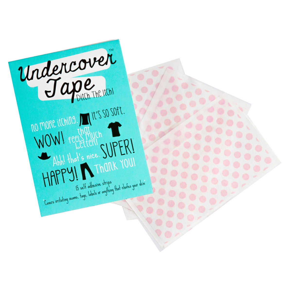 Undercover Tape SelfCut Cover itchy seams and labels — Sensory Smart
