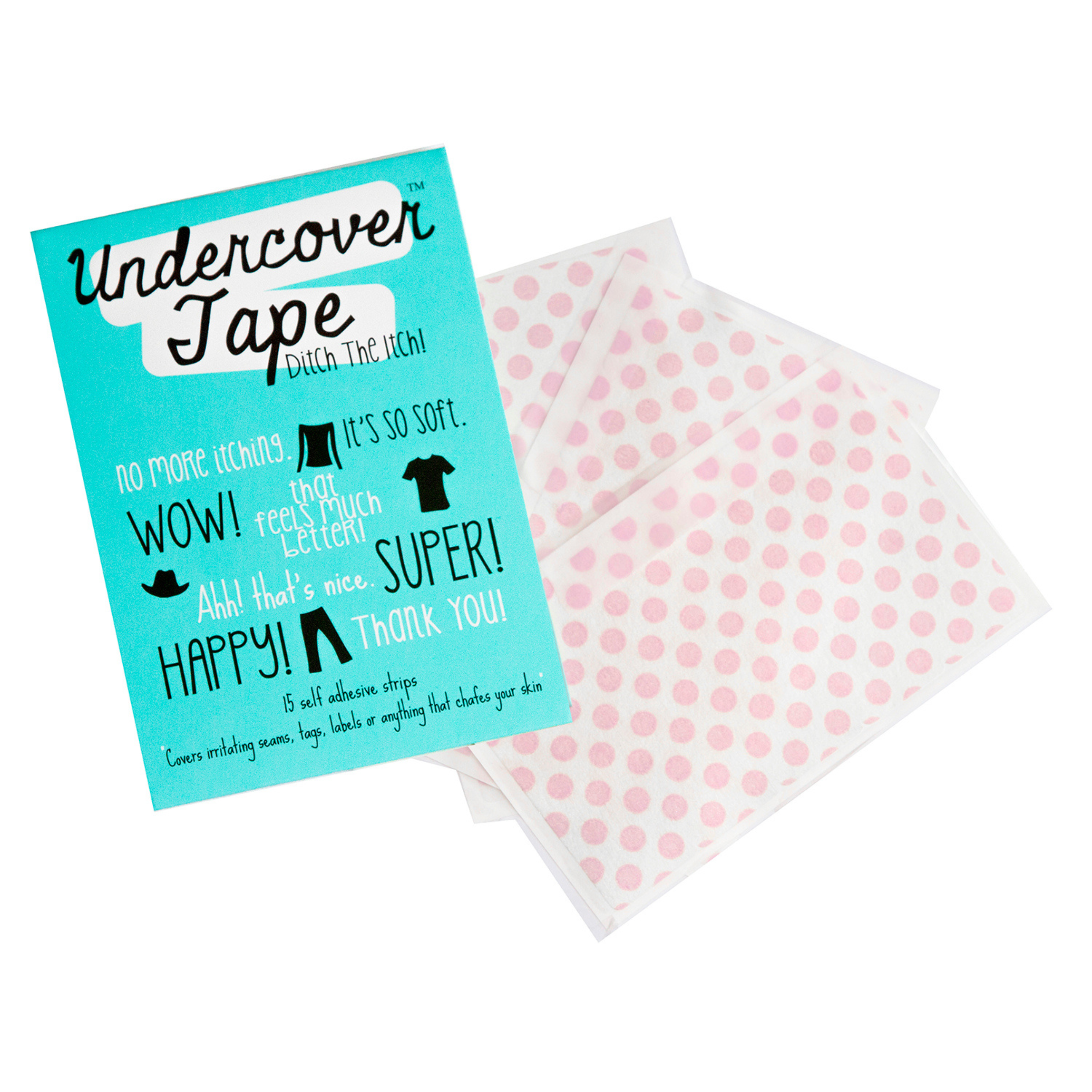 Undercover Tape - Cover itchy seams and labels - Self Cut