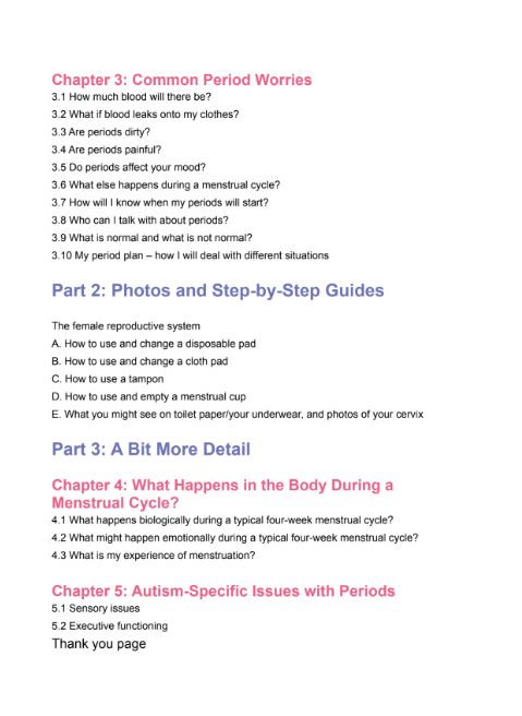 The Autism-Friendly Guide to Periods - Robyn Steward