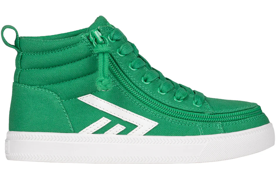 Billy Footwear (Mens) - High Top Canvas CoreSkate Green/White