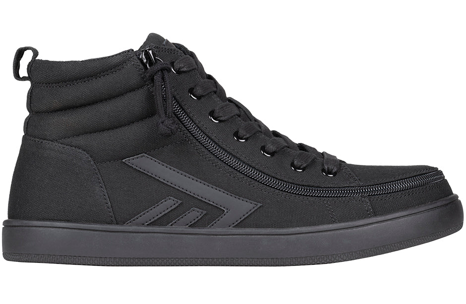 Billy Footwear (Mens) - High Top Canvas CS Black to the Floor