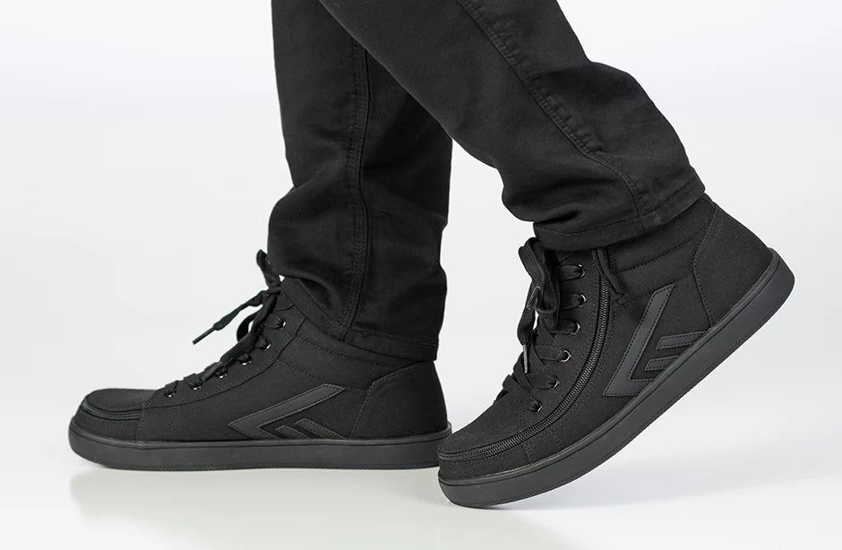 Billy Footwear (Mens) - High Top Canvas CoreSkate Black to the Floor