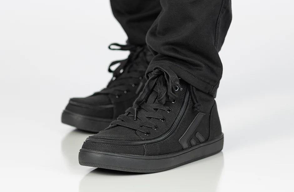 Billy Footwear (Mens) - High Top Canvas CoreSkate Black to the Floor