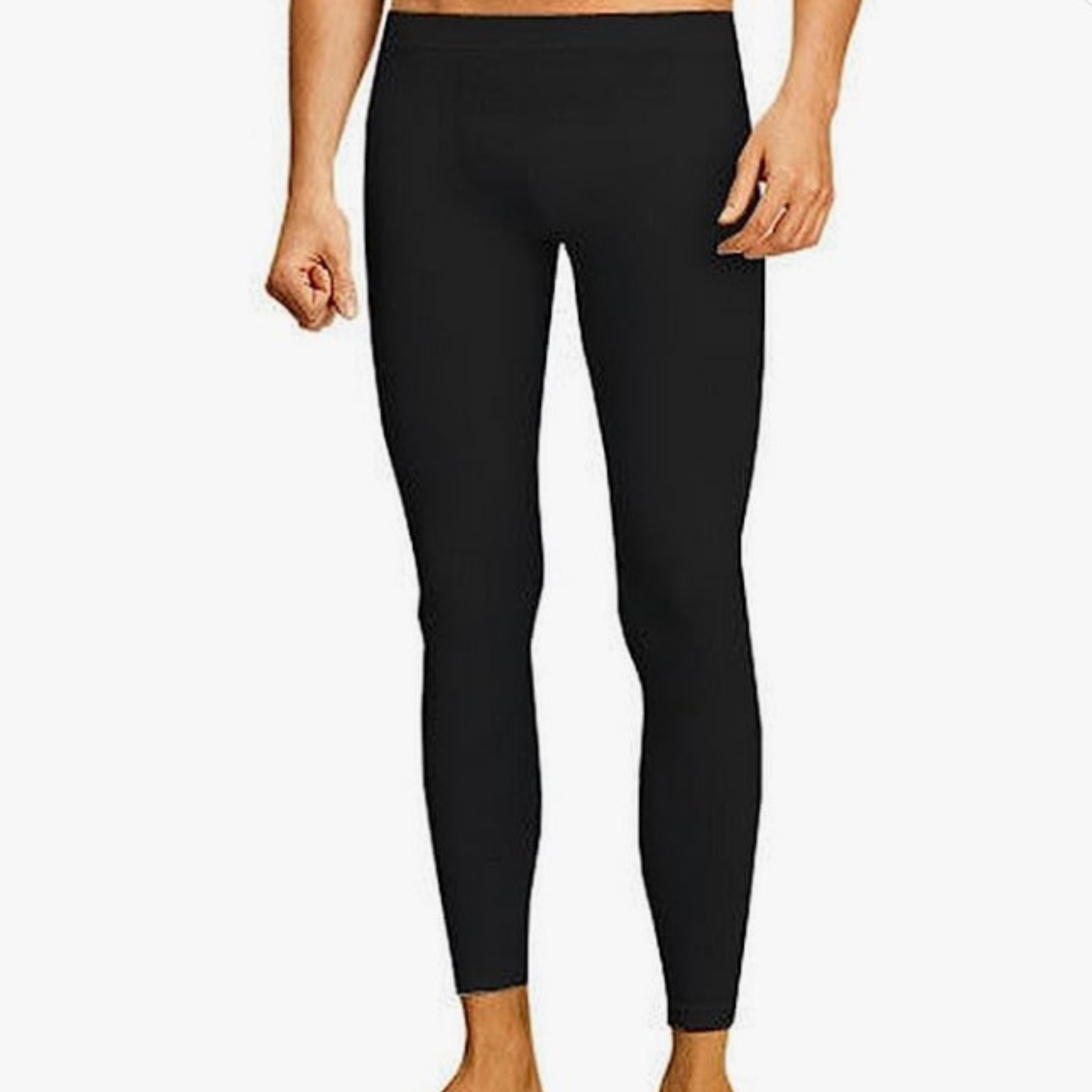 Brubeck - Black Comfort Cotton Long Johns - Mens CLEARANCE