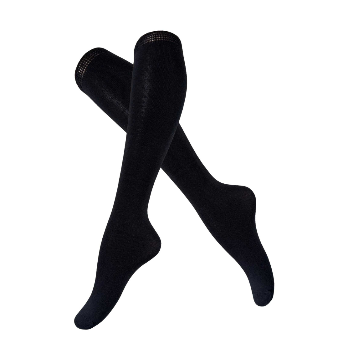 Kilde® Bamboo (Thick) AFO, KAFO/ Diabetic Knee socks, seamless heel