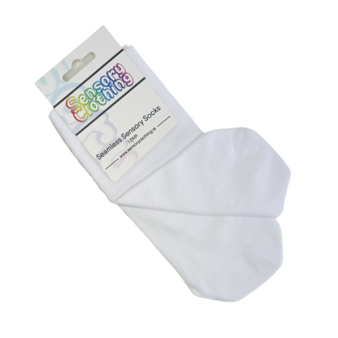 Sensory Clothing - Natural Cotton Seamless Socks - Child & Adults