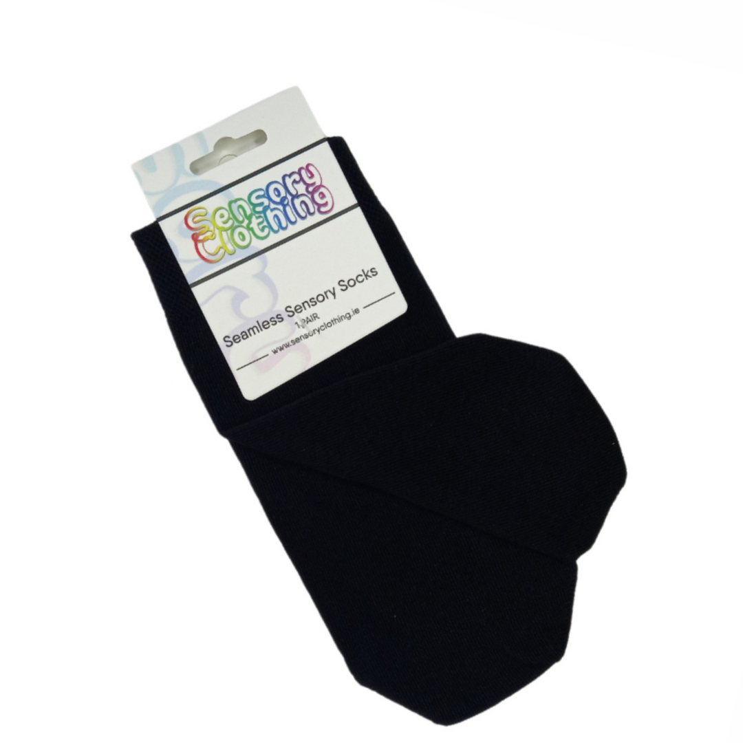 Sensory Clothing - Natural Cotton Seamless Socks - Child & Adults