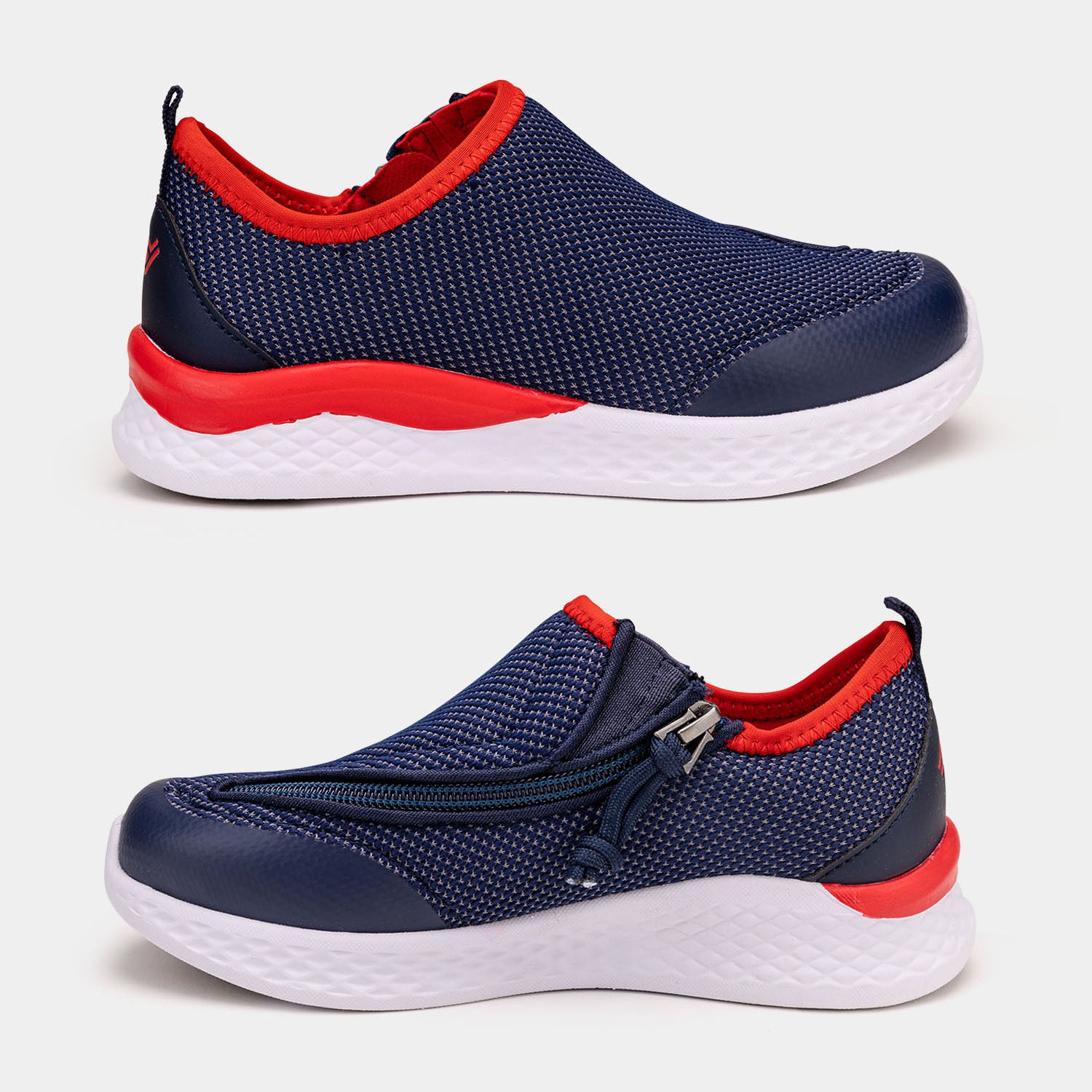 Friendly Shoes Force (Kids) -Navy & Red