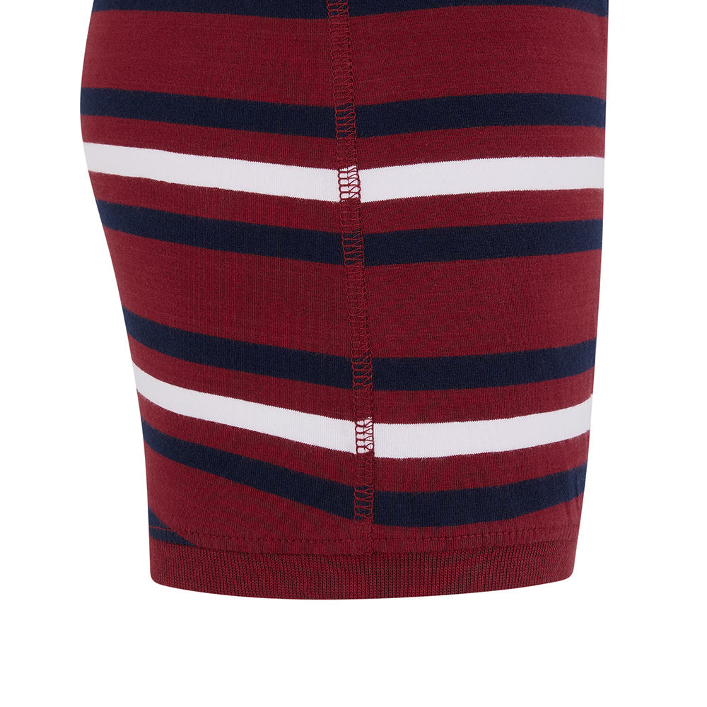 KayCey® Signature Stripes Sleeveless Popper Bodysuit