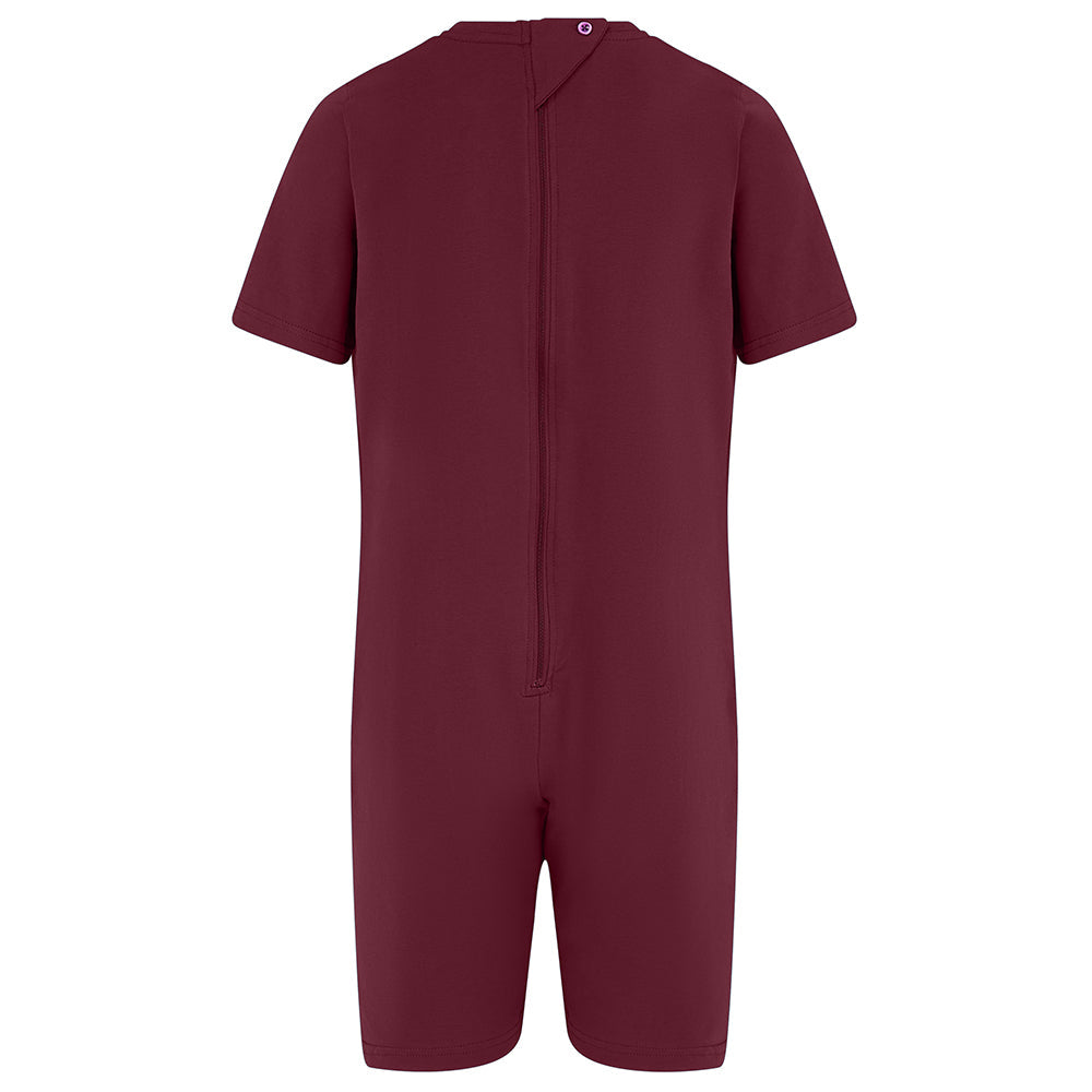 KayCey®Z Secret Zip Back Jumpsuit - Short Sleeve / Short Leg - Kids