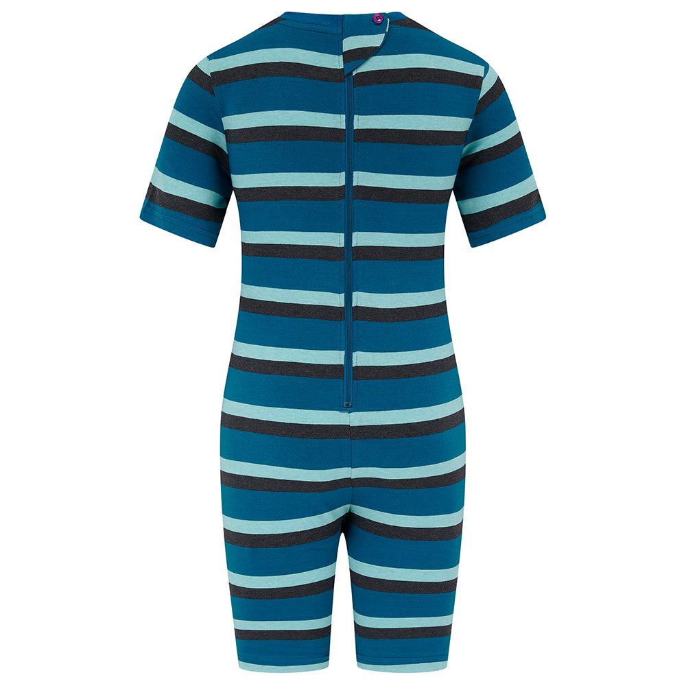 KayCey®Z Super Soft Secret Zip Back Jumpsuit - Short Sleeve / Short Leg - Kids (Lite)