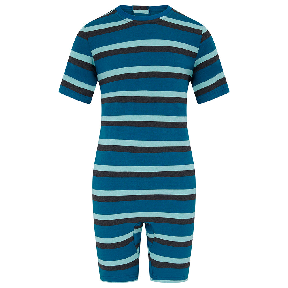 KayCey®Z Super Soft Secret Zip Back Jumpsuit - Short Sleeve / Short Leg - Kids (Lite)