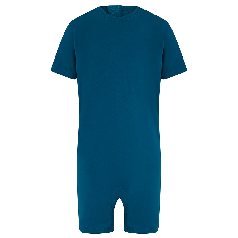 KayCey®Z Secret Zip Back Jumpsuit - Short Sleeve / Short Leg - Kids