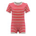 KayCey_Adaptive_clothing_for_older_children_with_special_needs_Short_Sleeve_grey-redStripe_Front