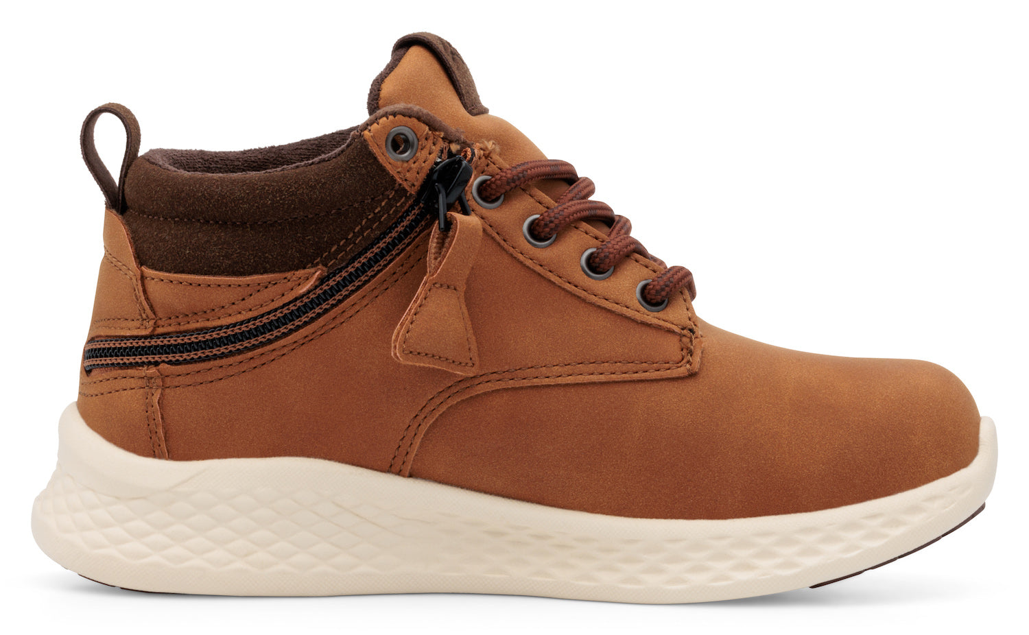 Friendly Shoes Scout Zip-Up Boot (Kids )- Desert Spice