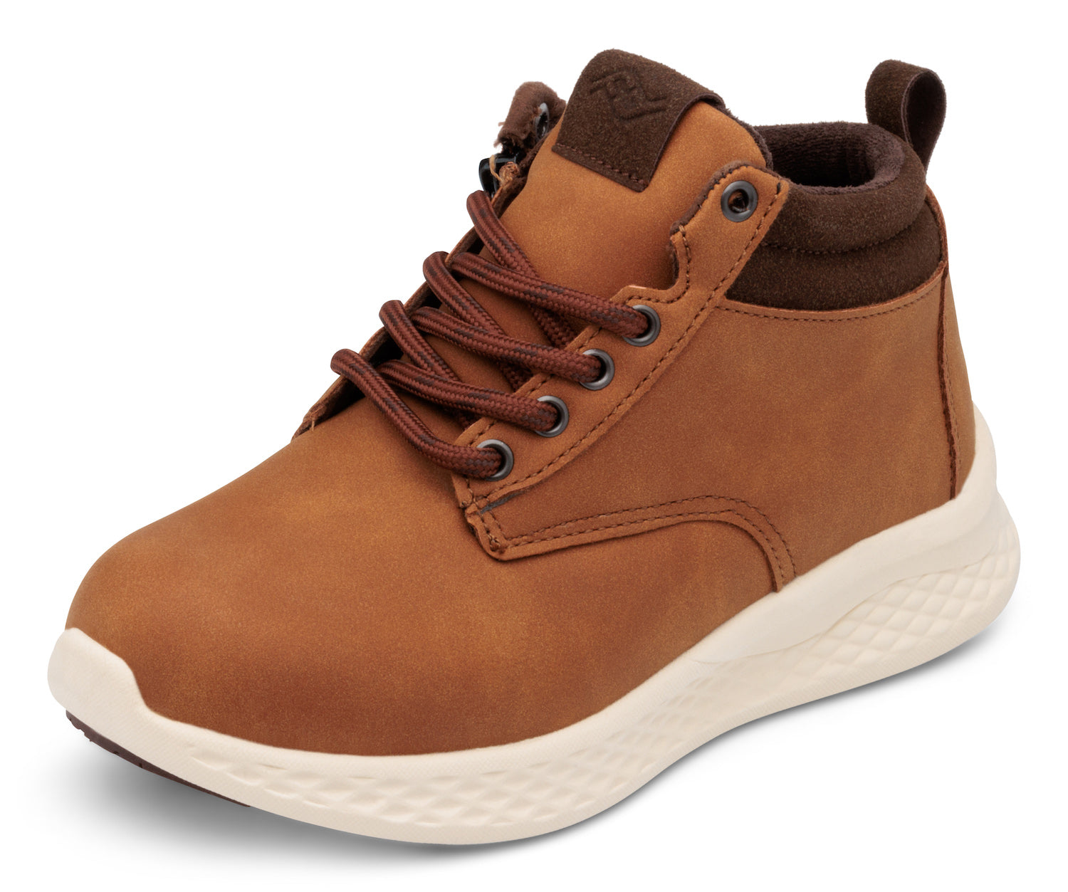 Friendly Shoes Scout Zip-Up Boot (Kids )- Desert Spice