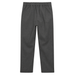 Full back flat lay of charcoal school trousers against a white background