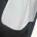 Close up of inner pocket detail, showing the tidy seams, no loose threads.