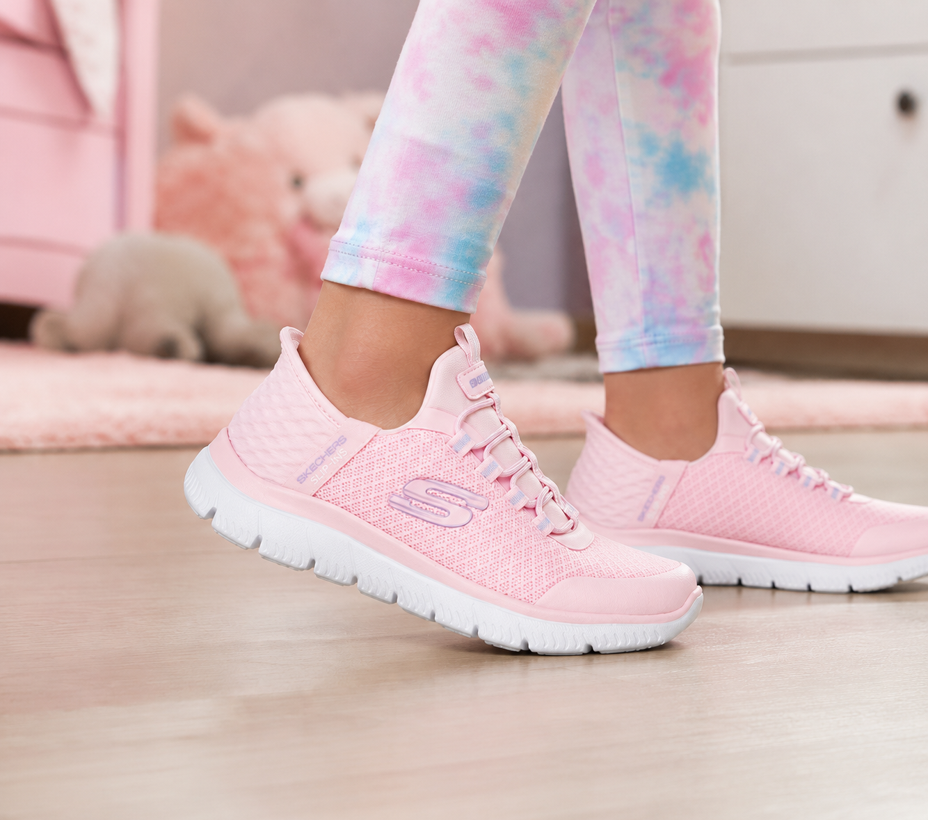 Skechers Slip-ins - Summits High Range Light Pink