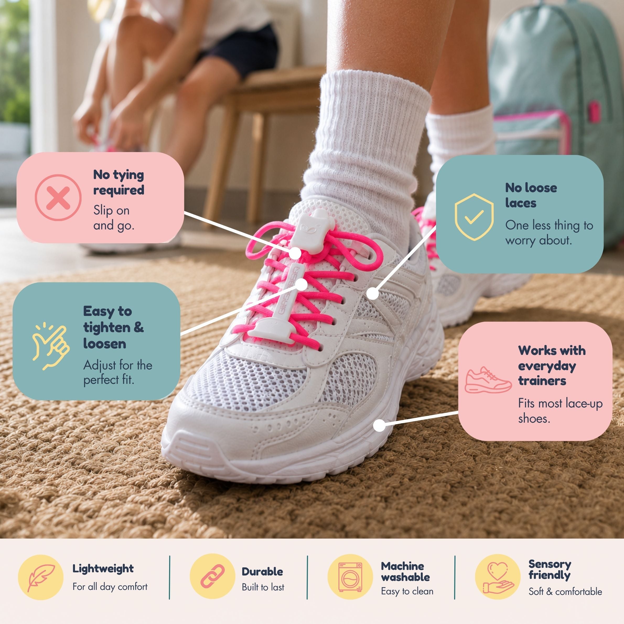 Greepers - Sports Laces for Trainers