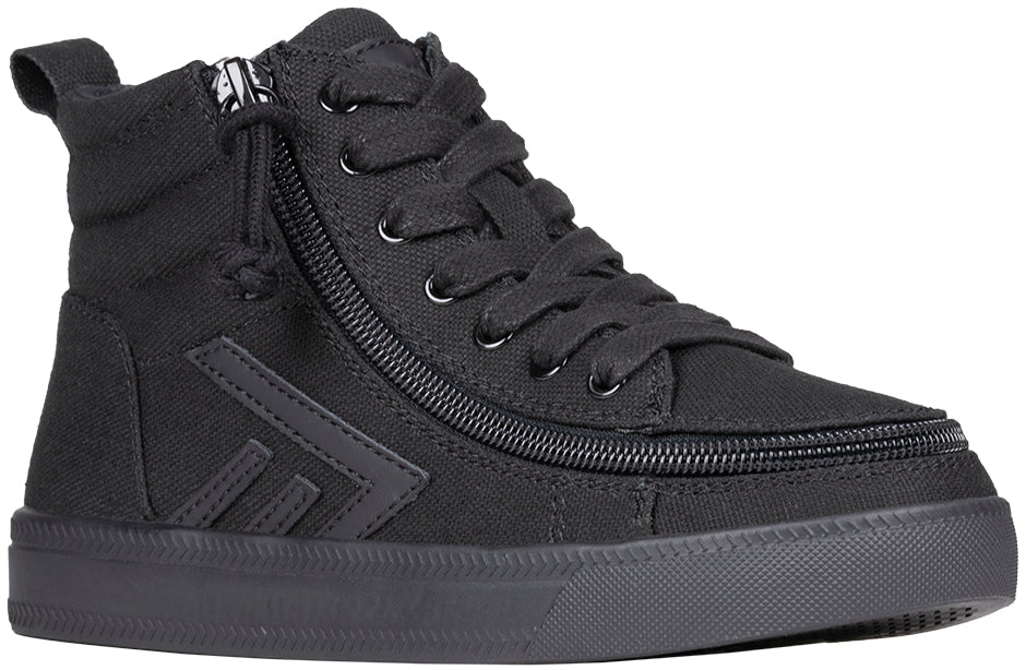 Billy Footwear (Kids)  - Black to the Floor CS Canvas Shoes