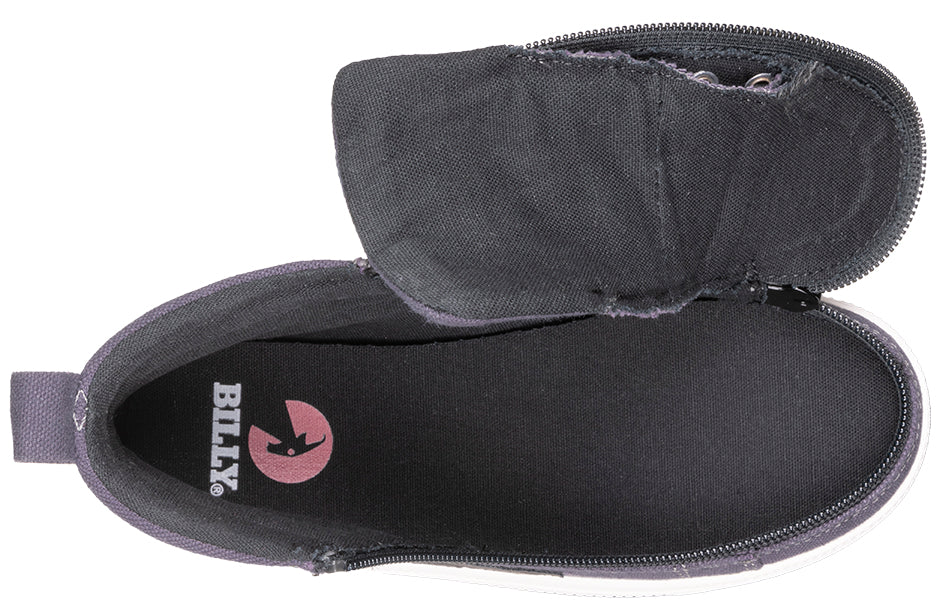 Billy Footwear (Toddler)  - Charcoal/Black CS Canvas Shoes
