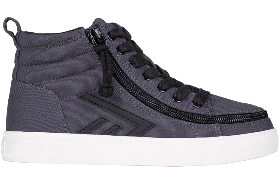 Billy Footwear (Toddler)  - Charcoal/Black CS Canvas Shoes