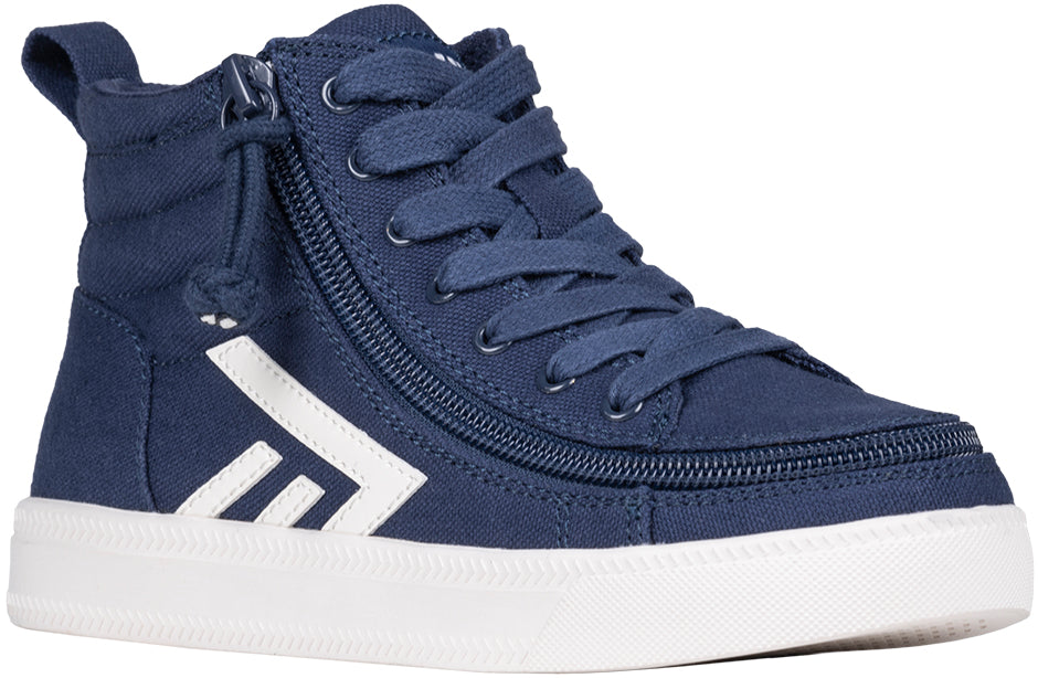 Billy Footwear (Kids)  - Navy/White CS Canvas Shoes