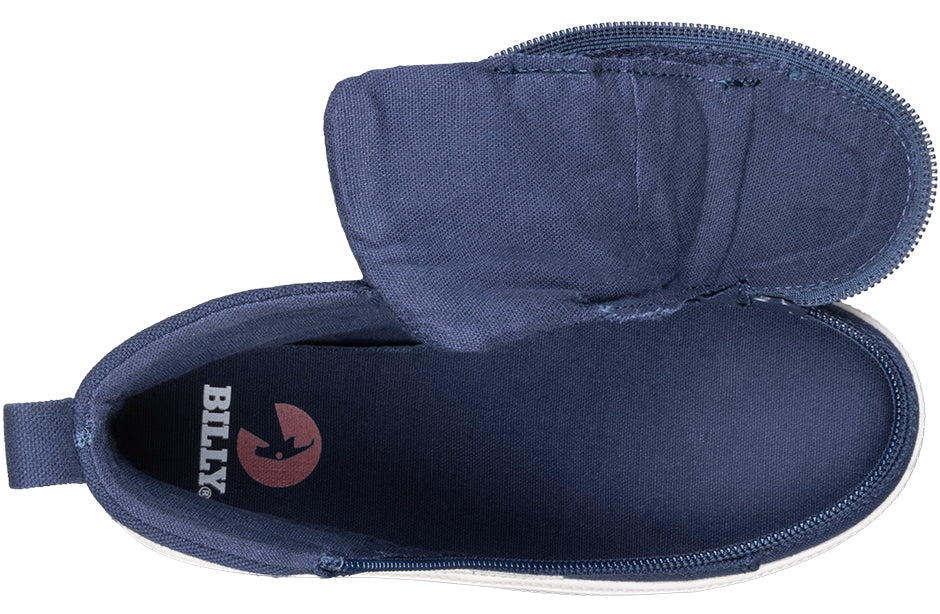 Billy Footwear (Toddler)  - Navy/White CS Canvas Shoes