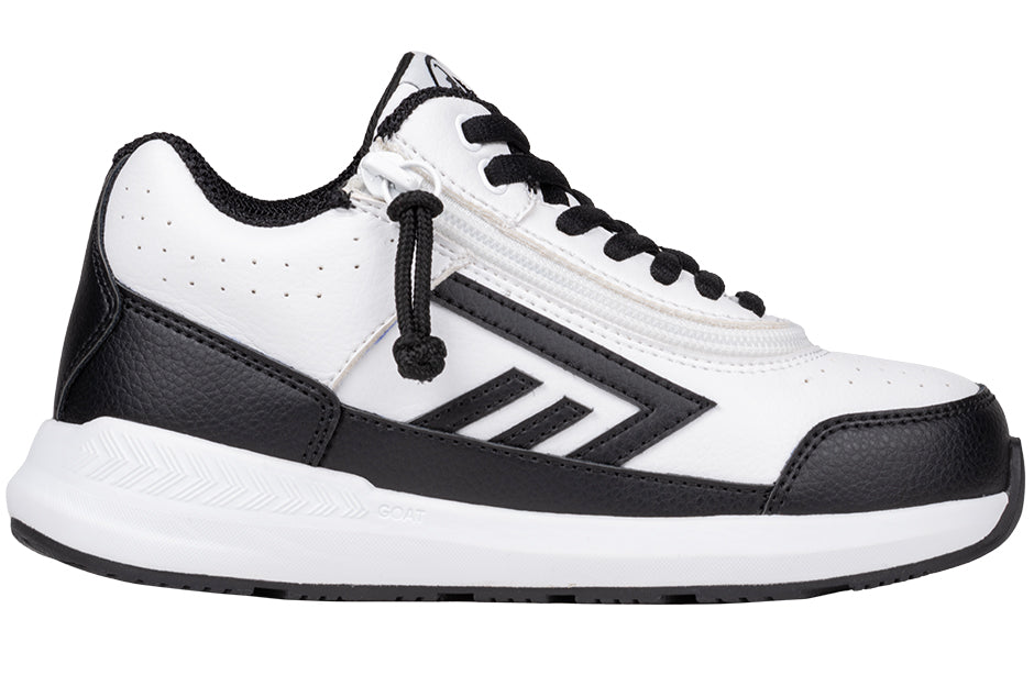 Billy Footwear (Toddler) - Goat Hoop White/Black