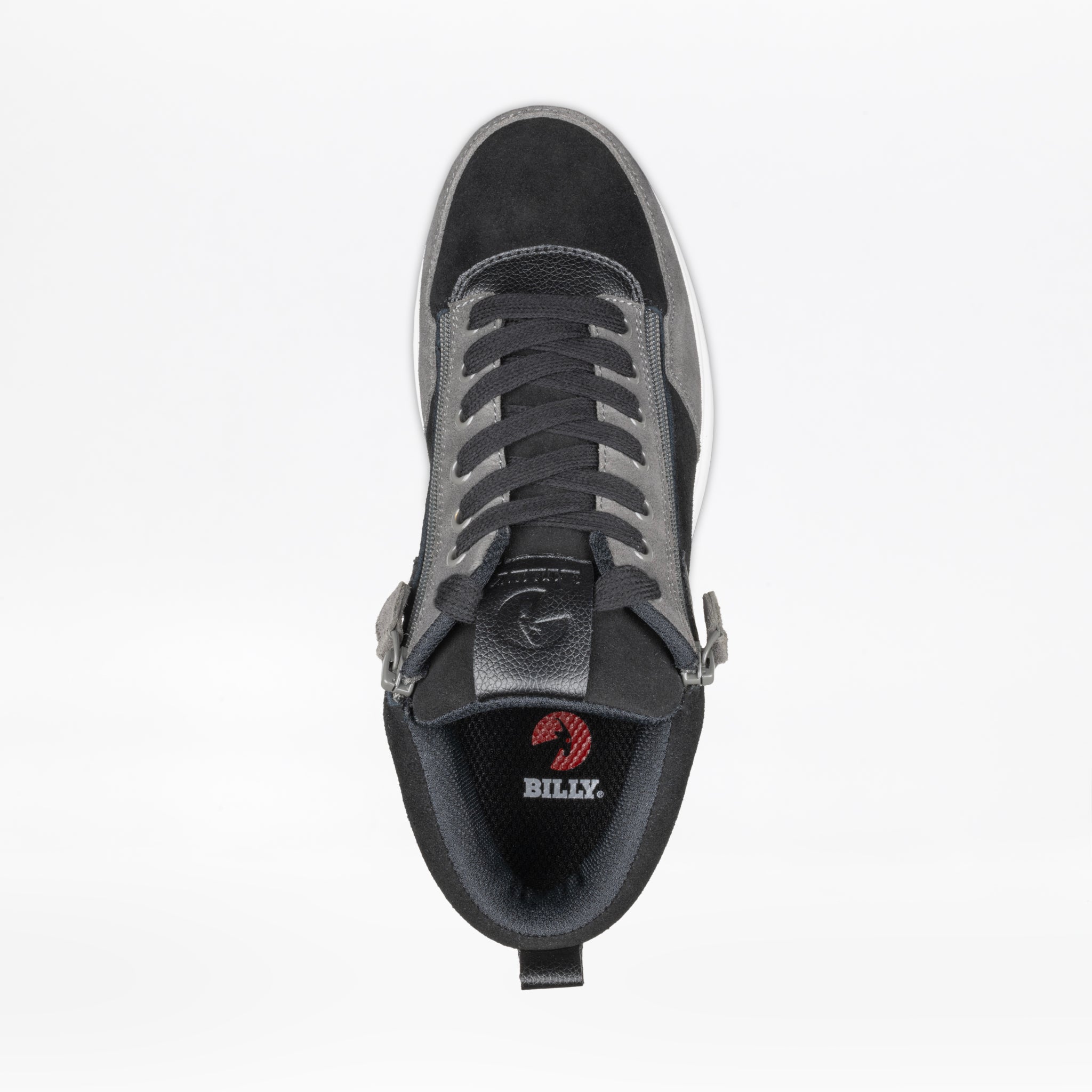 Billy Footwear (Mens) - High Top Black/Charcoal Comfort DZ