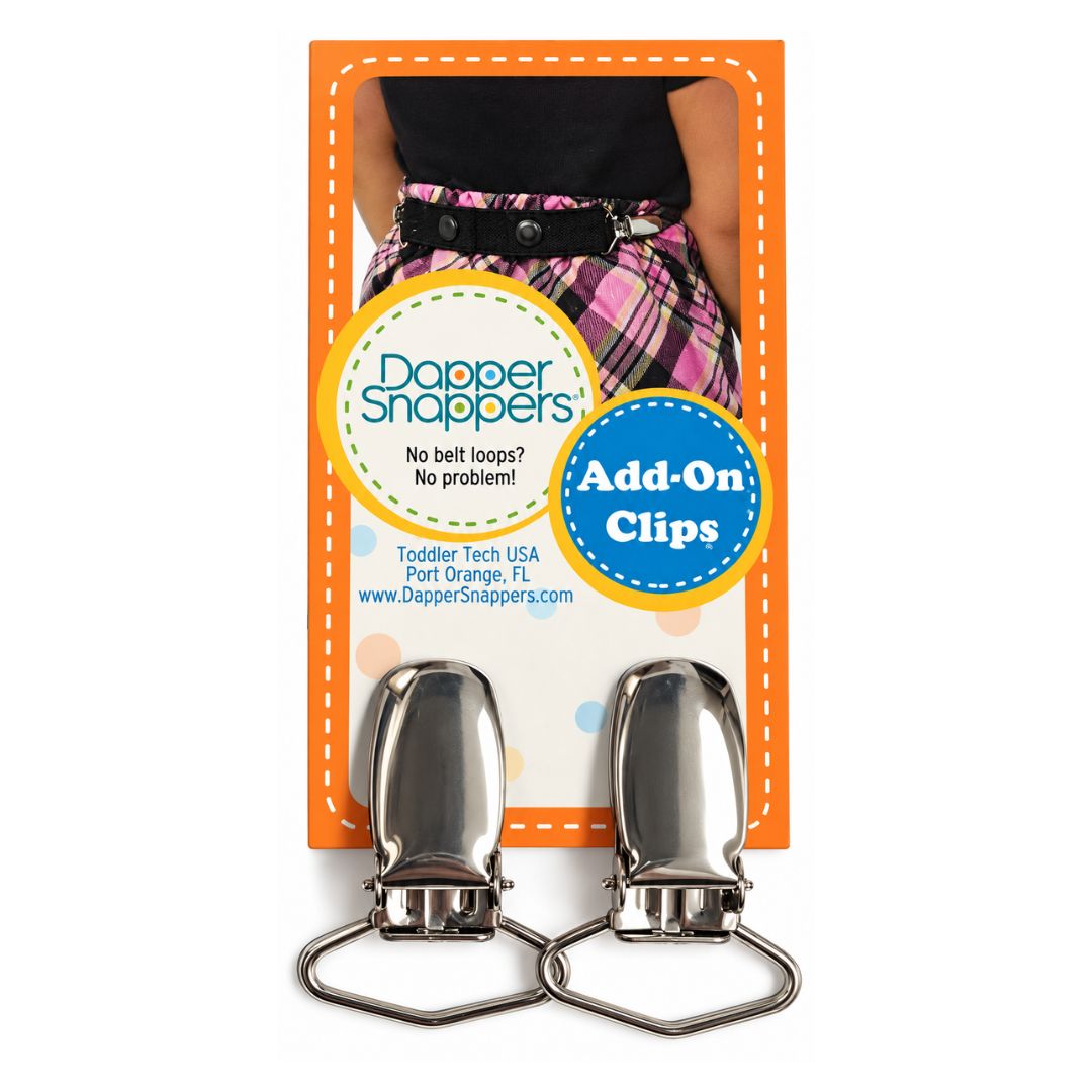Dapper Snapper Add-On Clips - No Belt Loops, No Problem!