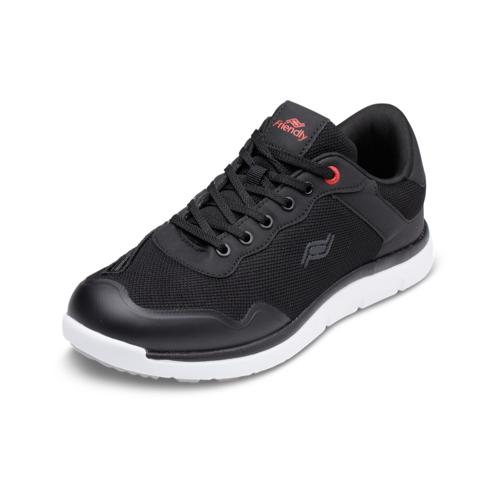 Friendly Shoes Voyage (Men's) - Black Tornado