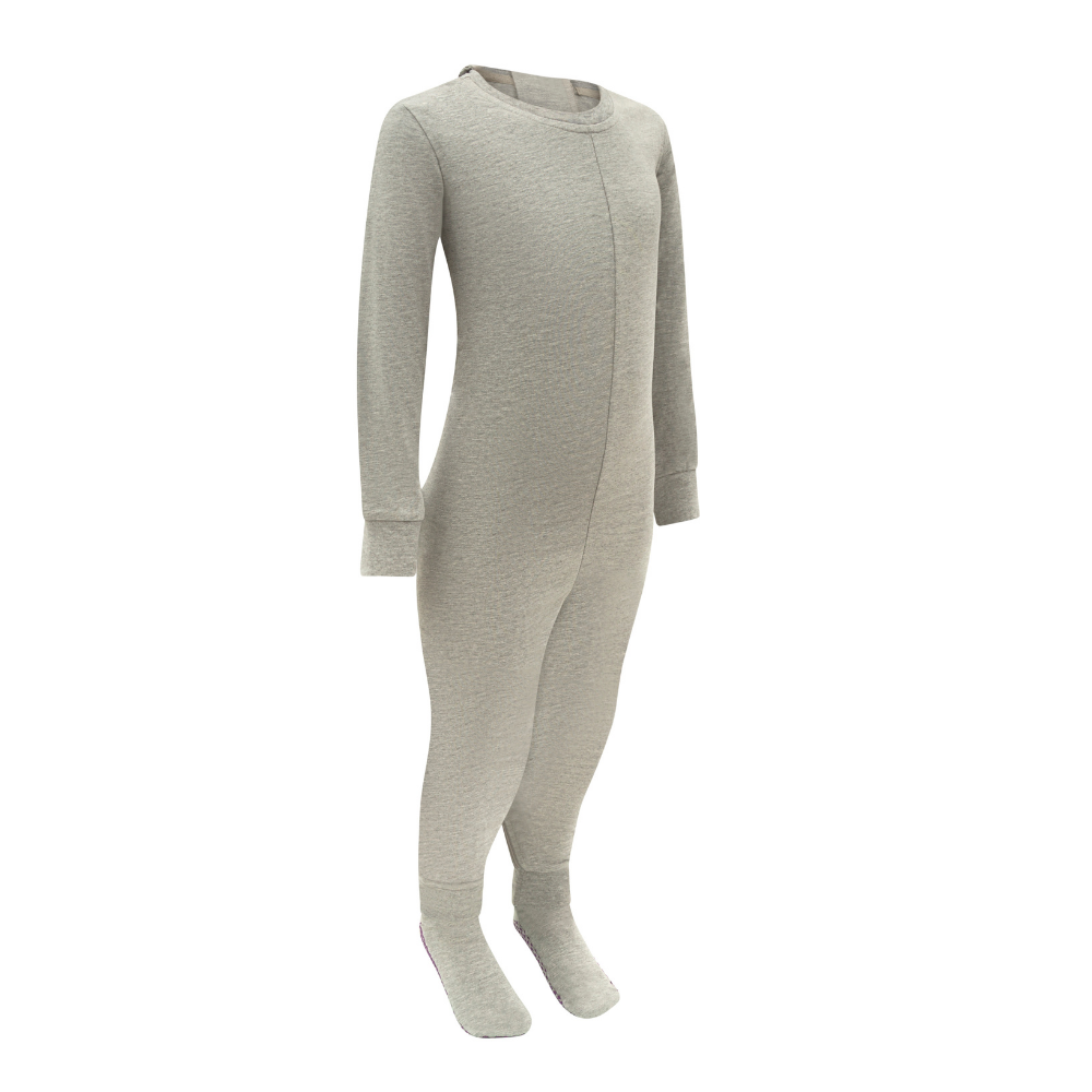 KayCey®Z Super Soft Secret Zip Back Jumpsuit - Long Sleeve / Long Leg - Adults