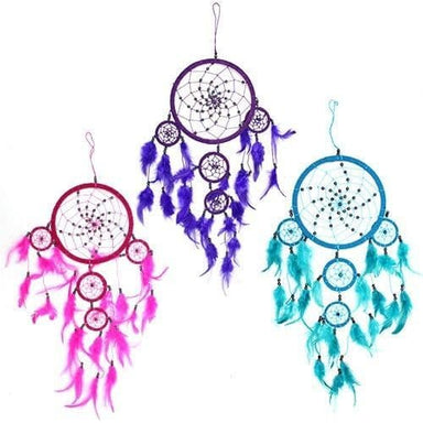 Bali Dream Catcher - Purple, Turquoise or Pink
