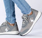 BILLY FOOTWEAR (KIDS) - COOL GREY SPORT INCLUSION ONE TRAINERS