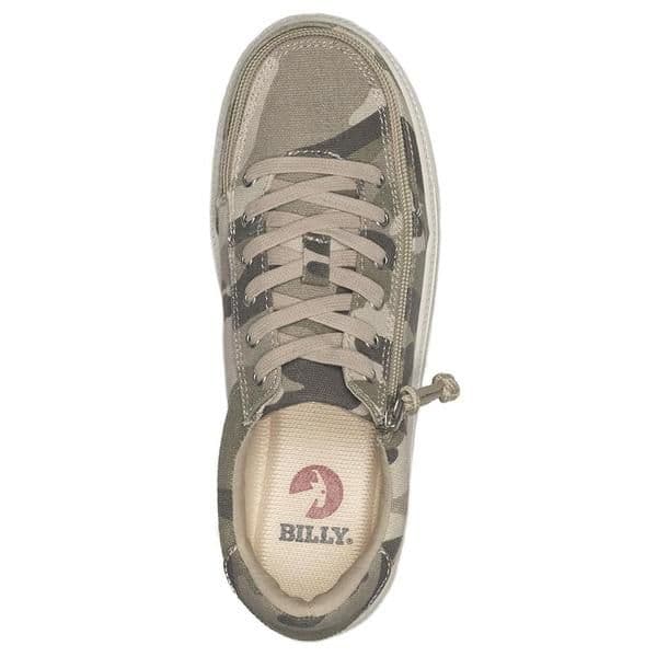 BILLY FOOTWEAR (WOMENS) - LOW TOP NATURAL CAMO CANVAS SHOES*