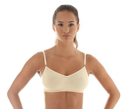 Everyday Cozy Cotton Bras - Women's Comfort Embroidery Front