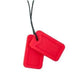 Dog Tag Necklace - 'Code Red' - Chewigem