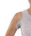 Seamless Unisex Vest - Torso Brace Interface - VNeck + Bilateral Axilla Flaps - Grey Or White - from