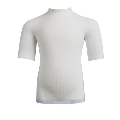 Superfit Poly Viscose Short-Sleeve Thermal Top, White - Thermals