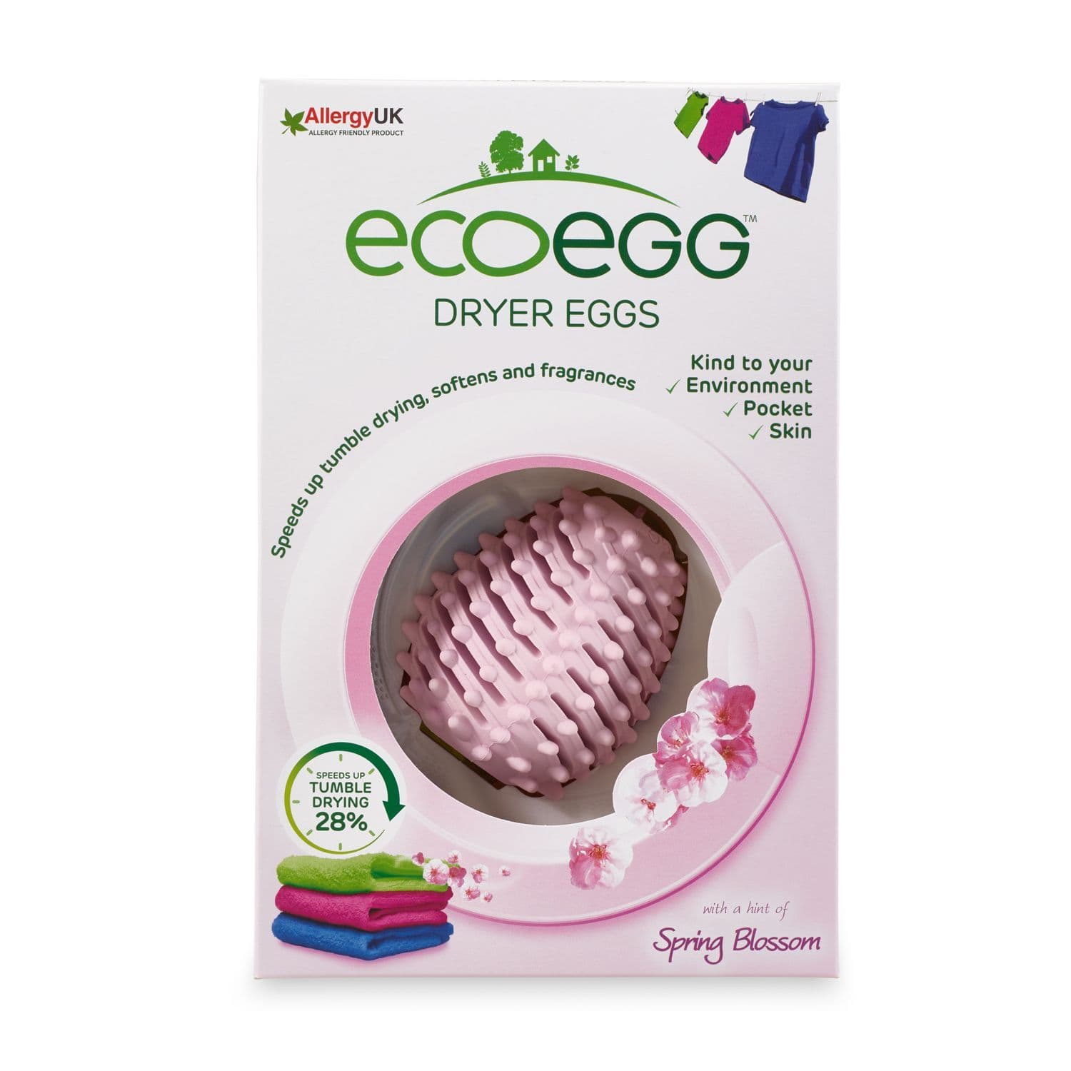 Tumble Dryer Eggs by Ecoegg - Refillable & Eco Friendly